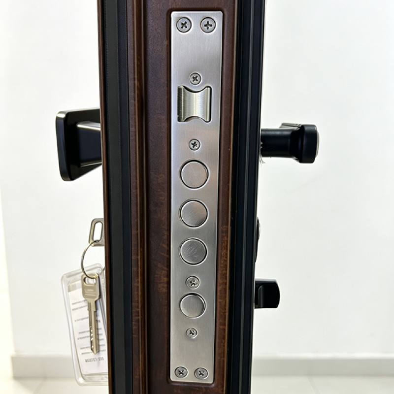 Custom size steel gate smart door for heavy duty cold rolled sheet door applications.
