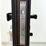 Custom size steel gate smart door for heavy duty cold rolled sheet door applications.
