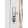 Wholesale Steel Door Durable Anti Theft Peephole Metal Entry Door For Commercial Building