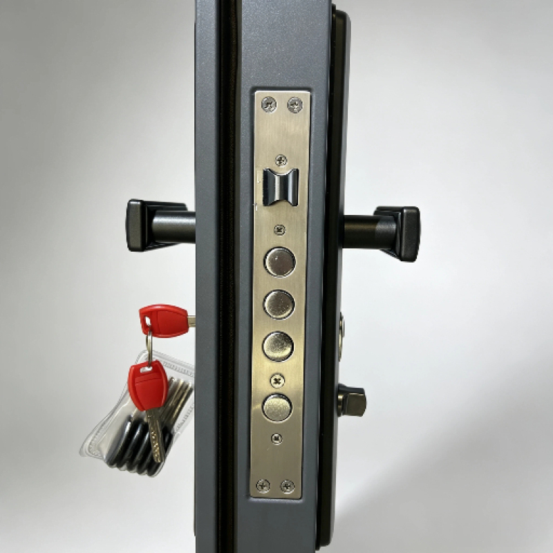 Wholesale Steel Door Durable Anti Theft Soundproof Metal Entrance Door for Commercial Building