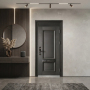 Modern Smart Steel Security Door with Minimalist Design Contemporary Hardware Exterior Entrance Door