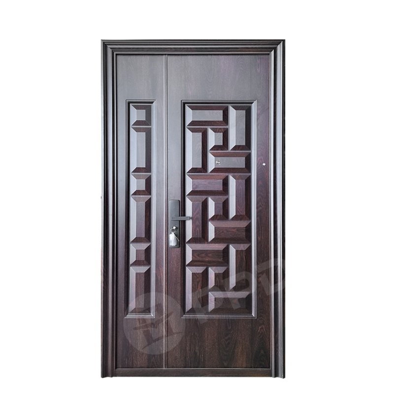 Luxury Design Main Gate Soundproof Security Door Cold-rolled Sheet Steel for Villa.