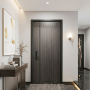 High quality steel door with smart lock and cold rolled sheet security gate for factory security