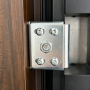 Custom size steel gate smart door for heavy duty cold rolled sheet door applications.