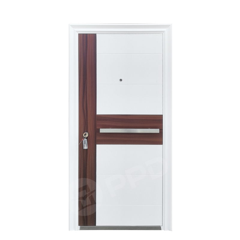 Luxury Design Main Gate Soundproof Security Door Cold-rolled Sheet Steel for Villa.