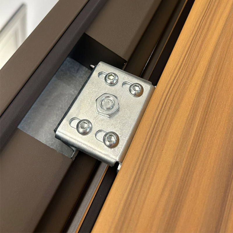 Contemporary Style Exterior Gate Waterproof Steel Security Door Cold-rolled Sheet Steel Nigeria.