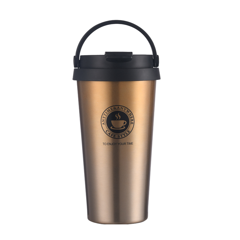 CUPPARK Custom Matte Reusable Insulated Double Wall Mug Travel Stainless Steel Coffee Mug With Logo