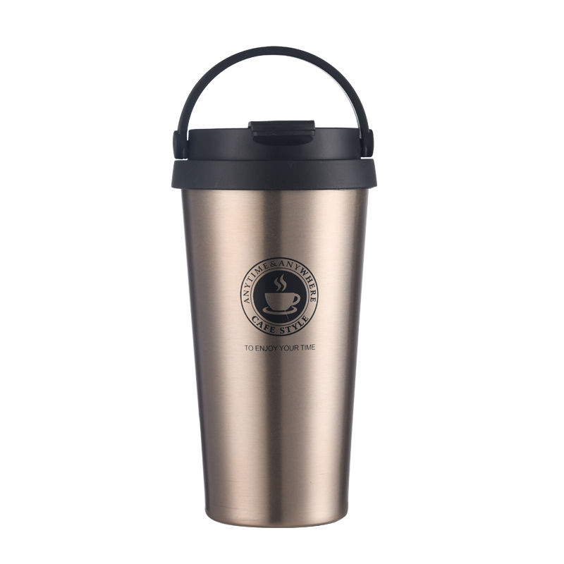 CUPPARK Custom Matte Reusable Insulated Double Wall Mug Travel Stainless Steel Coffee Mug With Logo