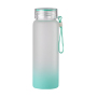 CUPPARK Customized 500ml Sublimation Blank Frosted Gradient Color Drinkware Matte Glass Water Bottles