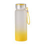 CUPPARK Customized 500ml Sublimation Blank Frosted Gradient Color Drinkware Matte Glass Water Bottles