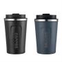 CUPPARK 380ml Hot Iced Coffee Tea Mug Leakproof 12oz Insulated Travel Vacuum Stainless Steel Reusable Coffee Cup Mug