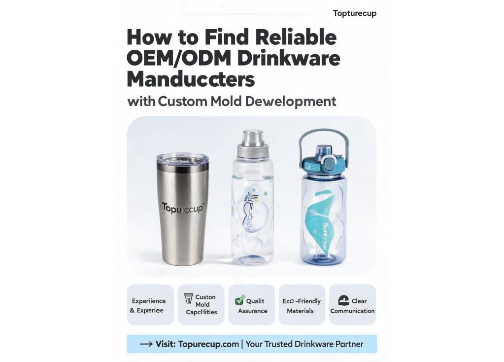 How to find reliable OEM/ODM drinkware manufacturers with custom mold development?