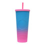 Multi Colored Pineapple Cup Pineapple Cup with Blank Logo Spot Ice Cold Drink Cup 16oz 24oz Durian Travel Tumbler