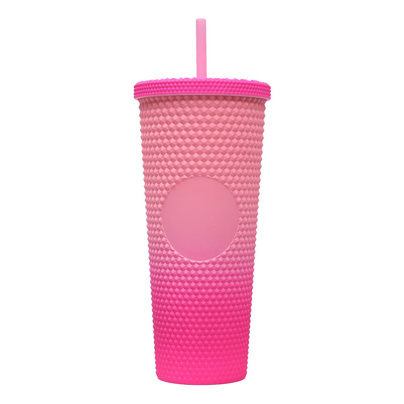 Multi Colored Pineapple Cup Pineapple Cup with Blank Logo Spot Ice Cold Drink Cup 16oz 24oz Durian Travel Tumbler