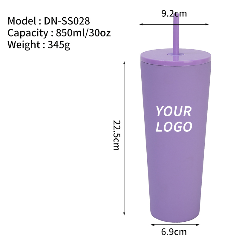 Personalized 30 20oz black double wall vacuum thermos car coffee cup stainless steel insulated travel tumbler with straw/lid