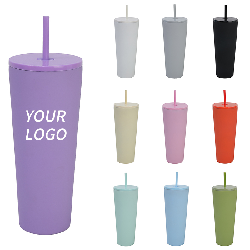 Personalized 30 20oz black double wall vacuum thermos car coffee cup stainless steel insulated travel tumbler with straw/lid