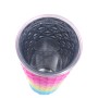 Popular Products 2024 Printed Logo Plastic Snow Globe Tumbler 24oz Plastic Tumbler