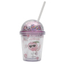 Mini Tumbler Cute Kids Cup Christmas Cups Mugs Gift Sippy Cup Built in Straw For Children and Students