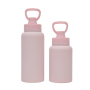 Magnetic Stainless Steel Lid Wide Mouth Water Bottle Multi-Angle Stand Lid Travel Insulated Bottle