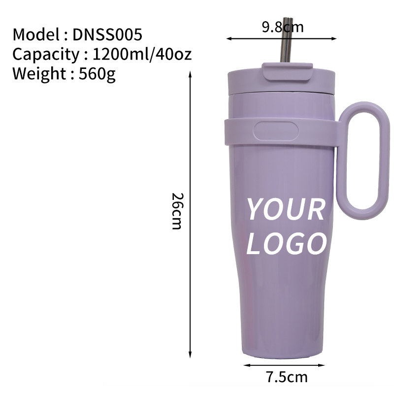 Hot Sale Tumbler Double Wall Vacuum Insulated Stainless Steel Tumbler Cup Mug Tumbler With Handle