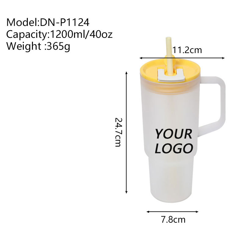 Designer Acrylic Plastic Water Car Mugs Coffee Custom 40oz Handle Tumbler Cups Wholesale Bulk Tumbler with Lid and Straw