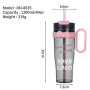 1200ml 40oz clear double drinking water bottle plastic water bottle wholesale cooler jug with handle sport bottle water