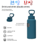 Top Quality Vacuum Flask Stainless Steel Reusable Eco Friendly Bulk Gym Bpa Free Water Bottle