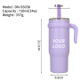 Wholesale Thermal Drink Tumbler Tea Coffee Cup Stainless Steel Vacuum Tumbler Insulated Mug With Straw Lids