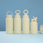 New Stainless Steel Insulated Bottle One Bottle with Three Lids 650ml Stainless Steel Portable Outdoor Bottler Sports Bottle