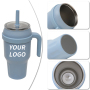 Wholesale Large Insulated Travel Mug camping tumbler 40 Oz Stainless Steel Tumbler With Handle And Straw Lid