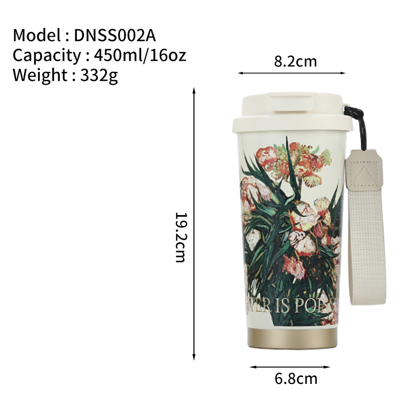 New Style Tumbler Mug Vacuum Insulated Portable Coffee Insulated Double Wall Wholesale Stainless Steel Coffee Mug