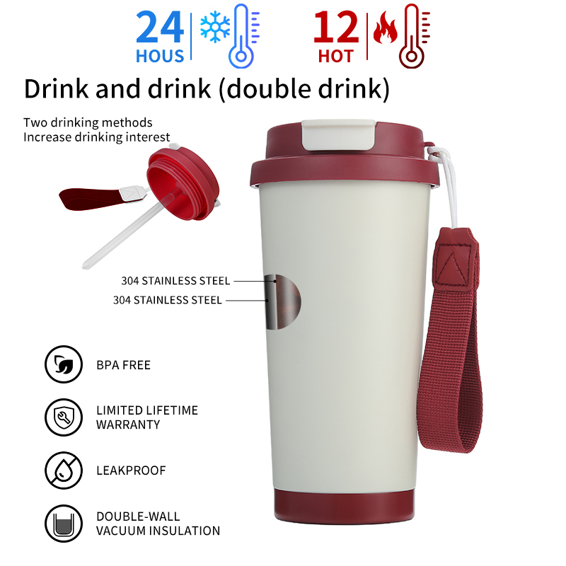 New Style Tumbler Mug Vacuum Insulated Portable Coffee Insulated Double Wall Wholesale Stainless Steel Coffee Mug