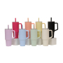 Wholesale 40oz Thermal Drink Tumbler Tea Coffee Cup Stainless Steel Vacuum Tumbler Insulated With Straw Lids