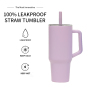 Wholesale 40oz Thermal Drink Tumbler Tea Coffee Cup Stainless Steel Vacuum Tumbler Insulated With Straw Lids