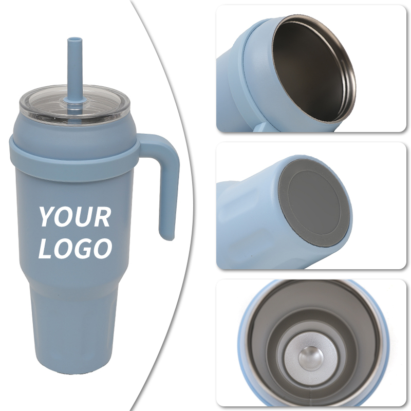 Wholesale Custom Logo Double Wall Vacuum Insulation Mug Bpa Free Insulated Thermal Tumbler