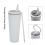ODM New Arrival Hot Selling 304 Stainless Steel Insulated Tumbler Travel Coffee Mug With Straw Lid