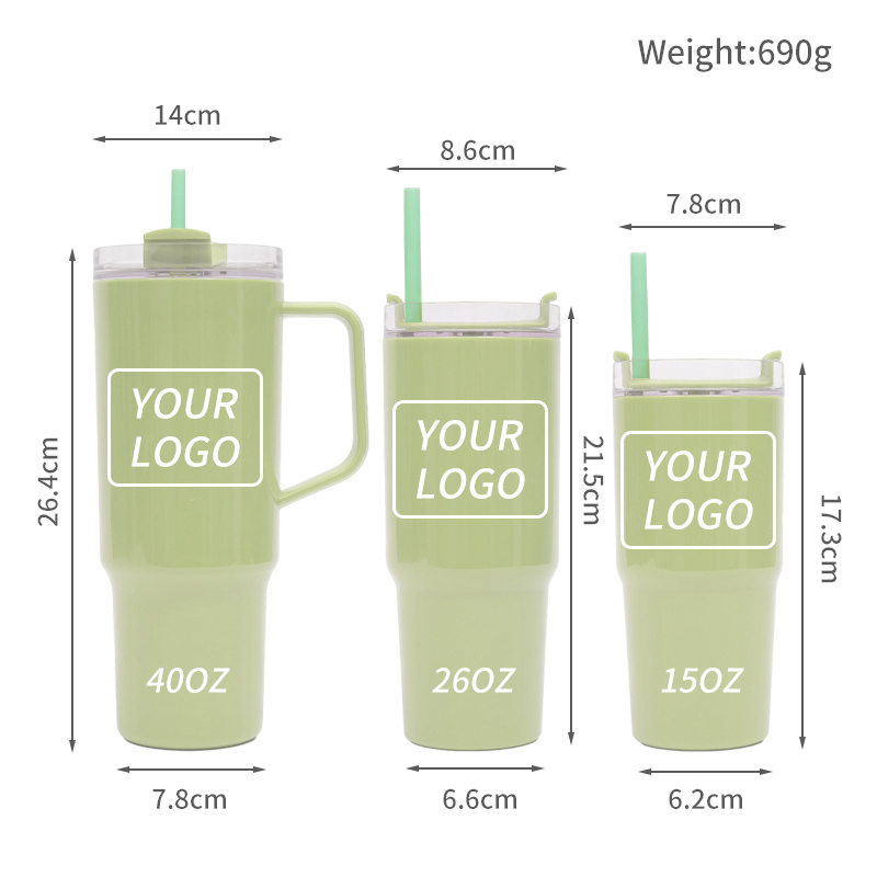 Wholesale BPA free plastic tumblers 40oz Big Capacity Coffee Water Bottle Plastic Tumbler With Handle With Straw