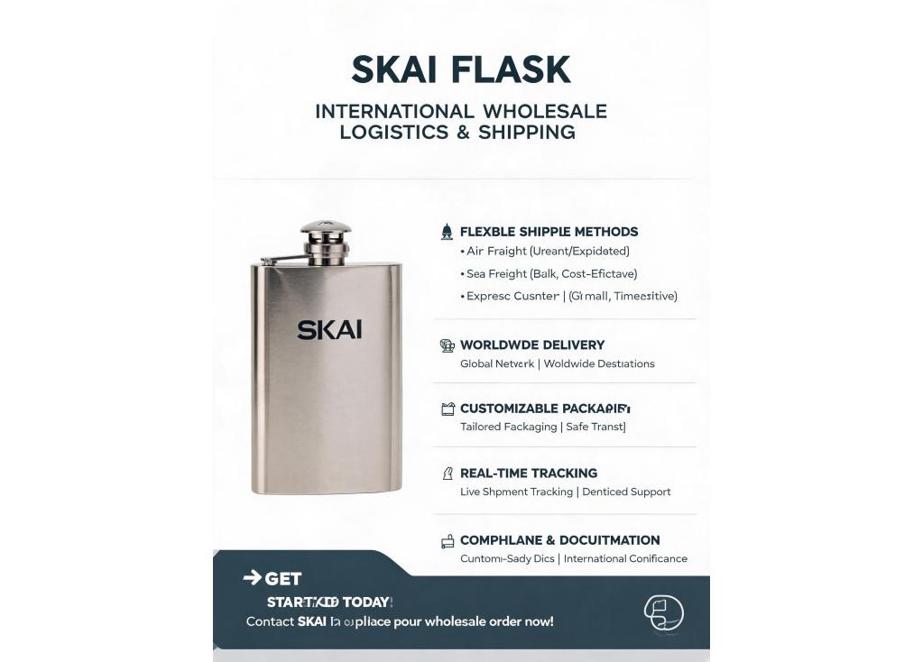 What logistics and shipping options are available for international wholesale orders?