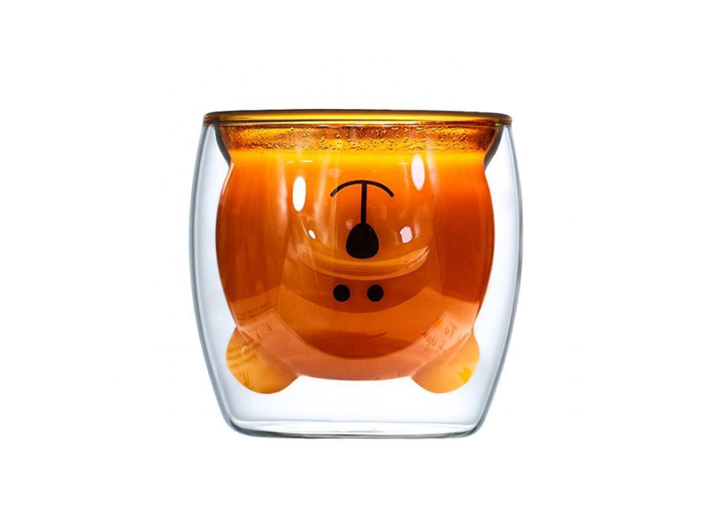 OMG! This Adorable Bear Double-Walled Glass Will Make Your Mornings ROAR-some!