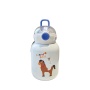 New Arrival BPA Free Flip Lid Double Wall insulated portable school Stainless Steel water bottle With Straw for kids