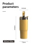 OASE 30oz Double Wall Insulated Vacuum Flasks Thermoses Outdoor Portable Tumbler With Straw and Pop-up Lid