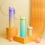 New Design 25 OZ Double Wall Stainless Steel Insulated Vacuum Flask Portable Sports Water Bottle With 2-In-1 Lid