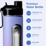 New Design 25 OZ Double Wall Stainless Steel Insulated Vacuum Flask Portable Sports Water Bottle With 2-In-1 Lid