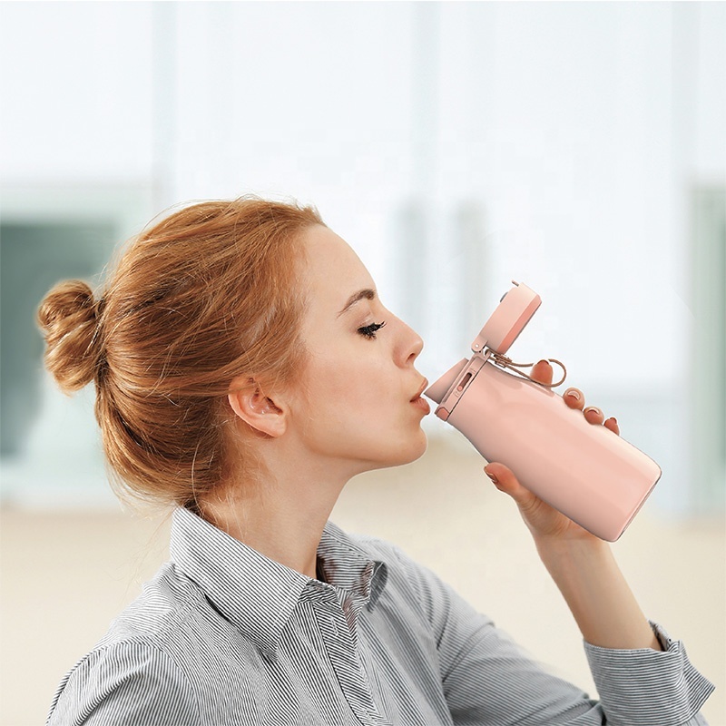 New Design BPA Free Outdoor Double Wall Insulated Stainless Steel Kids Portable Water Bottle with Flip Lid
