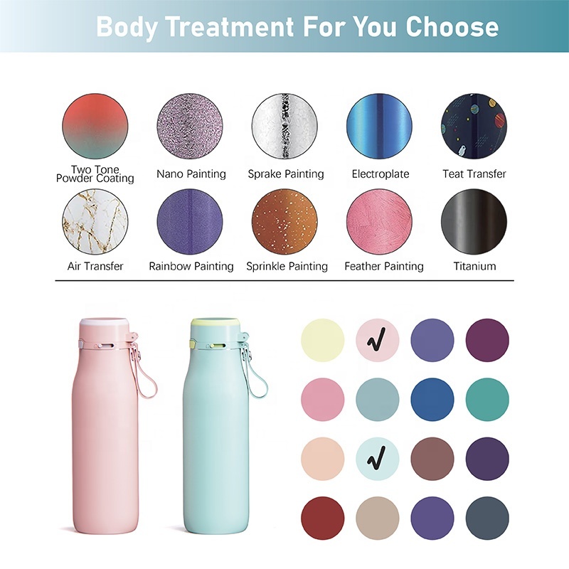 New Design BPA Free Outdoor Double Wall Insulated Stainless Steel Kids Portable Water Bottle with Flip Lid
