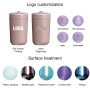 Wholesale Leakproof Double Wall Stainless Steel 12oz  car Tumbler Vacuum Insulated Coffee Mug Water Tumbler with Straw