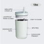 Wholesale Leakproof Double Wall Stainless Steel 12oz  car Tumbler Vacuum Insulated Coffee Mug Water Tumbler with Straw