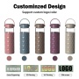 New Arrival 24oz Glass Tumbler Silicone Sleeve Protective Gym Portable Glass Water Bottle