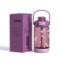 New design 17 oz Leak proof BPA Free Fitness Portable Plastic Water Bottle for Gym and Outdoor With Straw