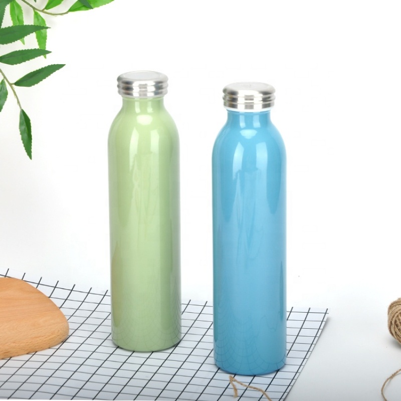 Hot Product Custom Logo Double Wall Stainless Steel Protein Shakers Outdoor Metal Insulated Drinkware for Camping Wholesale